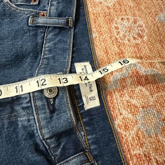 NWT Abercrombie & Fitch The 4” Mom Short High rise shorts size 16 and 18 - Picture 7 of 16